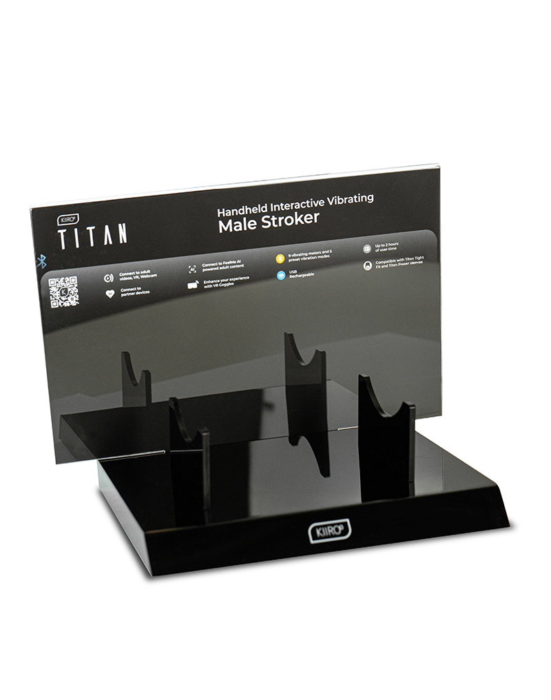 KIIROO – Titan Display-Ständer – Schwarz