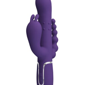 Pretty Love - Cammy - Dreifach-Vibrator -Dunkelviolett