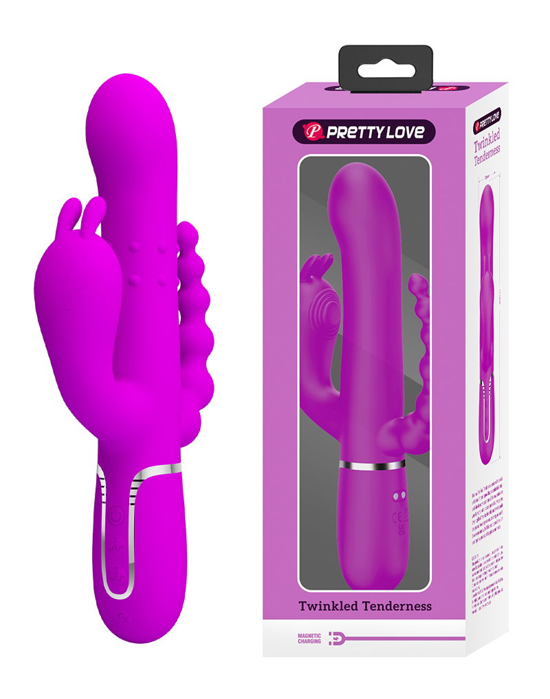 Pretty Love – Cammy – Dreifach-Vibrator – Lila