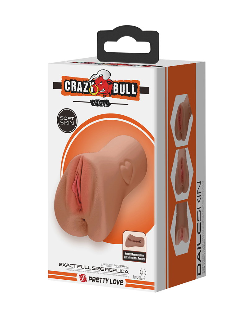 Crazy Bull – Elena- Männlicher Masturbator – Braun
