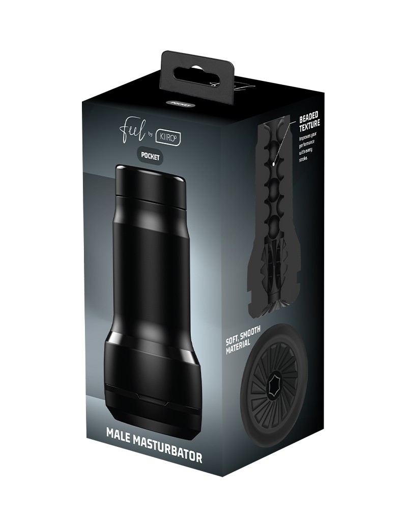 KIIROO – Pocket Stroker – Schwarz