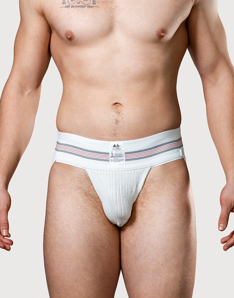 MM – Jockstrap – Weiß (7.5 cm / 3 Zoll)