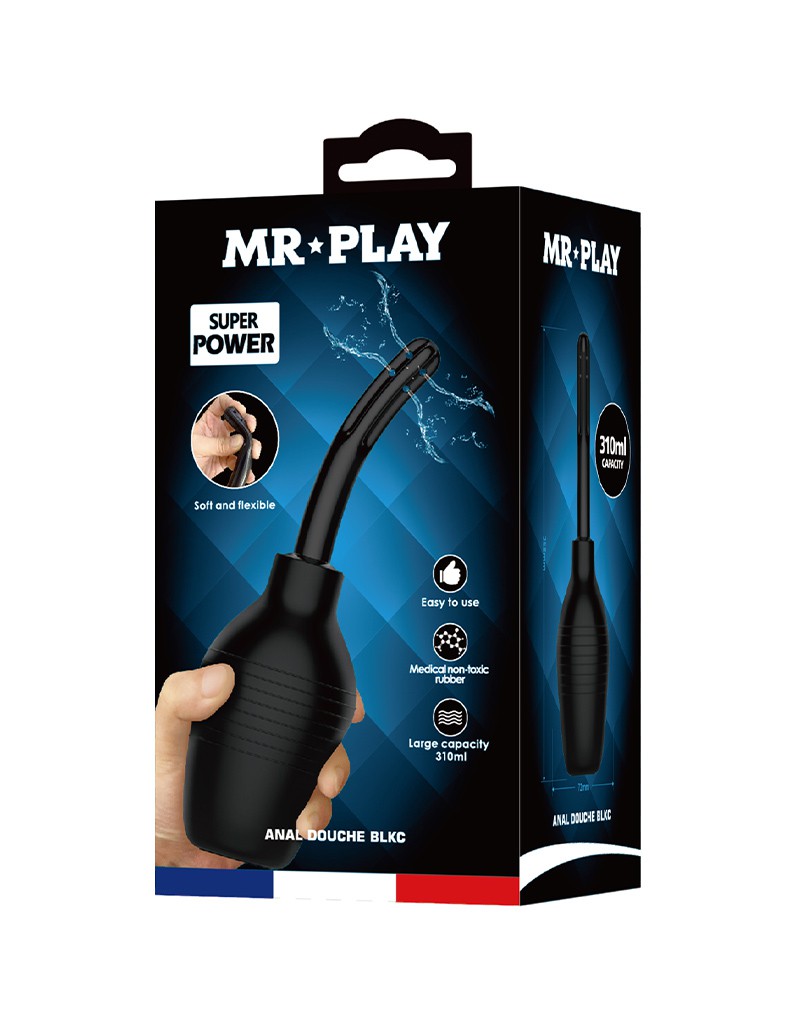 Mr. Play – Analdusche – BLKC – Schwarz