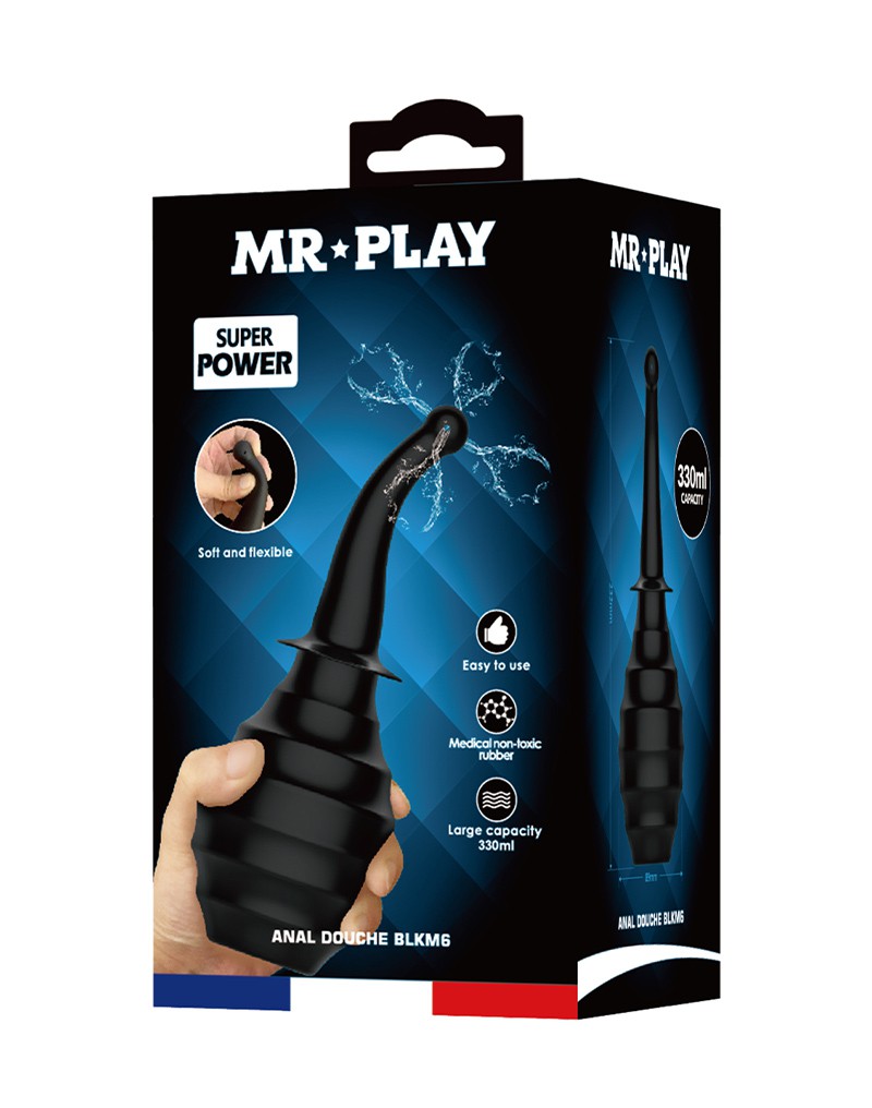 Mr. Play – Analdusche – BLKM6 – Schwarz