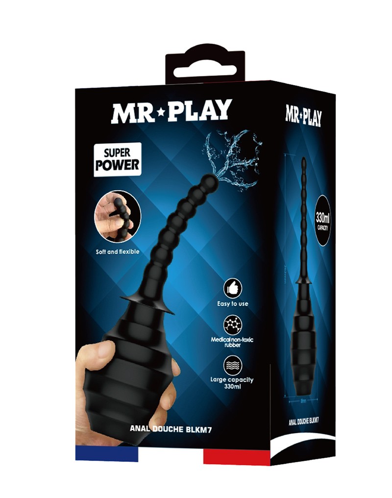 Mr. Play – Analdusche – BLKM7 – Schwarz