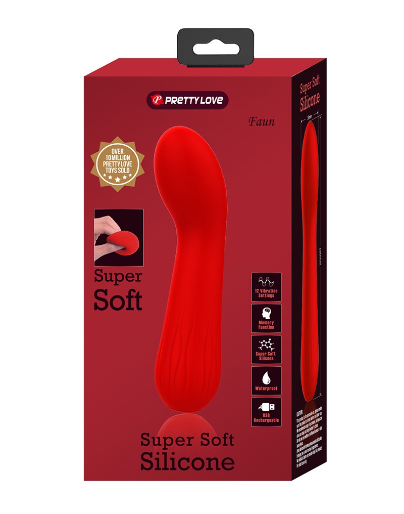 Pretty Love – Faun – G-Punkt-Vibrator – Rot