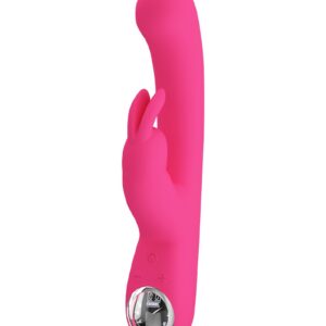 Pretty Love - Lamar - Rabbit-Vibrator mit digitaler LED-Anzeige - Pink