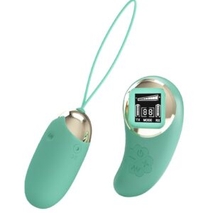 Pretty Love - Mina - Ei-Vibrator mit Fernsteuerung - Blau
