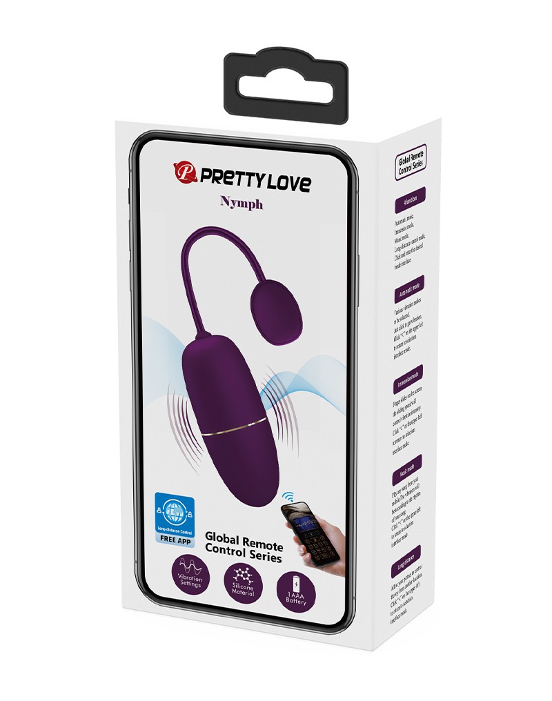 Pretty Love – Nymph – Wearable Vibrator mit App-Steuerung – Lila