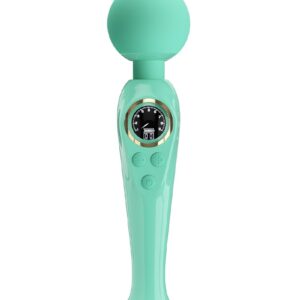 Pretty Love - Skyler - Wandvibrator mit digitaler LED-Anzeige - Blau