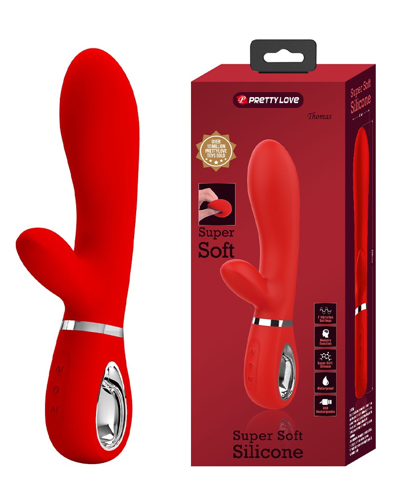Pretty Love – Thomas -Rabbit Vibrator – Rot