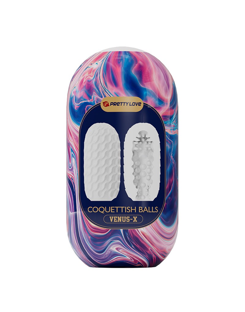 Pretty Love – Venus X –  Coquettisch Ball – Masturbator – Weiß