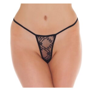 Amorable by Rimba - Mini Tanga - One Size - Schwarz