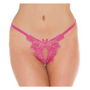 Amorable by Rimba - Offener String - One Size - Pink