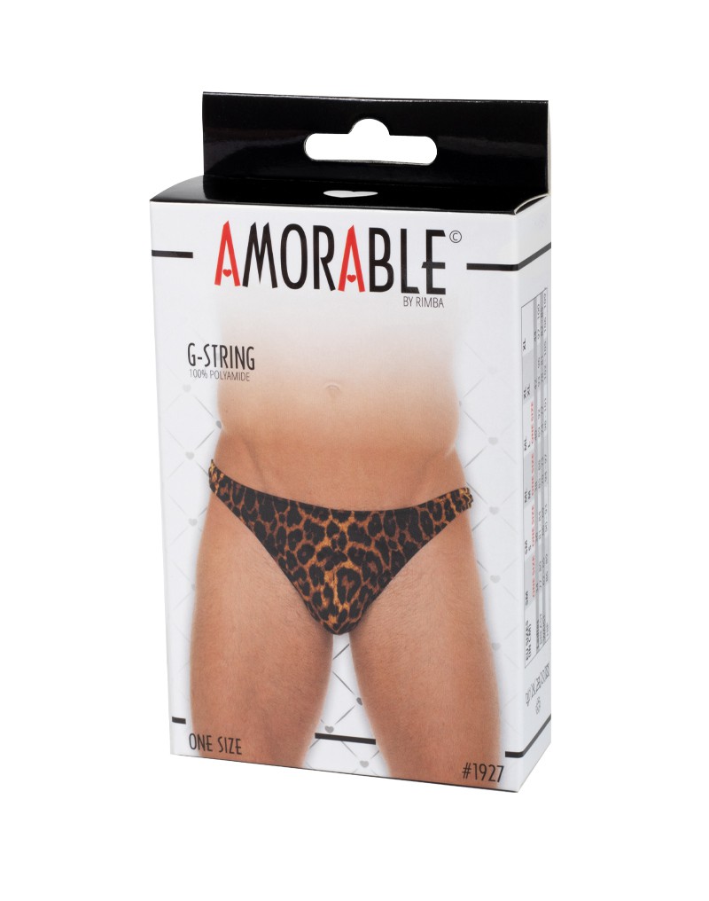 Amorable by Rimba – Tanga – One Size – Leopardenmuster