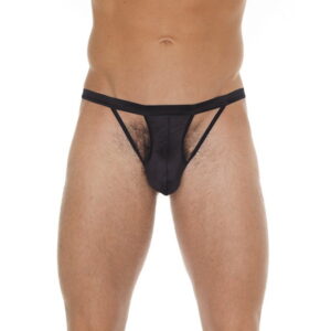 Amorable by Rimba - Offener String - One Size - Schwarz