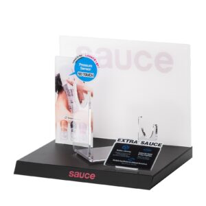 Sauce - Display - Schwarz, Rosa & Weiß