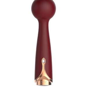 Viotec - Firelick - Mini-Wandvibrator - Gold und Weinrot