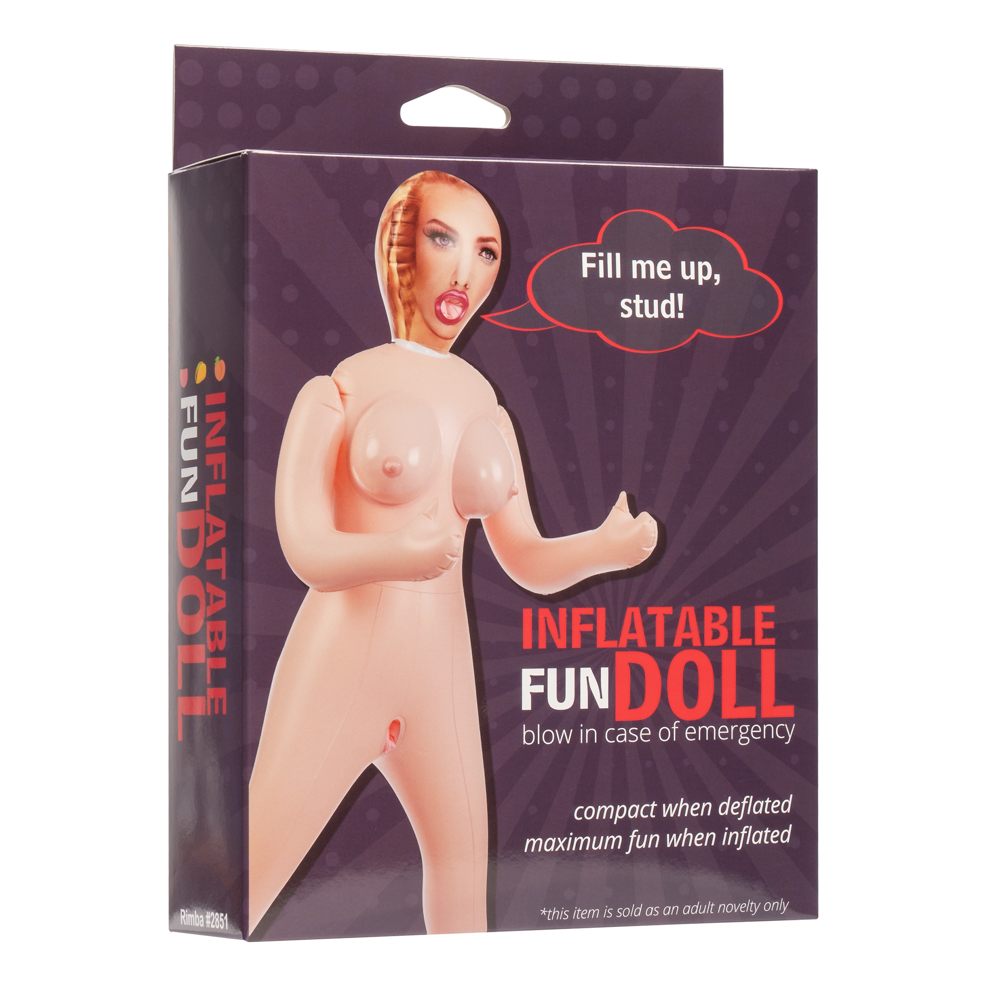 Inflatable Fun Doll – Fill Me Up, Stud! – Nude