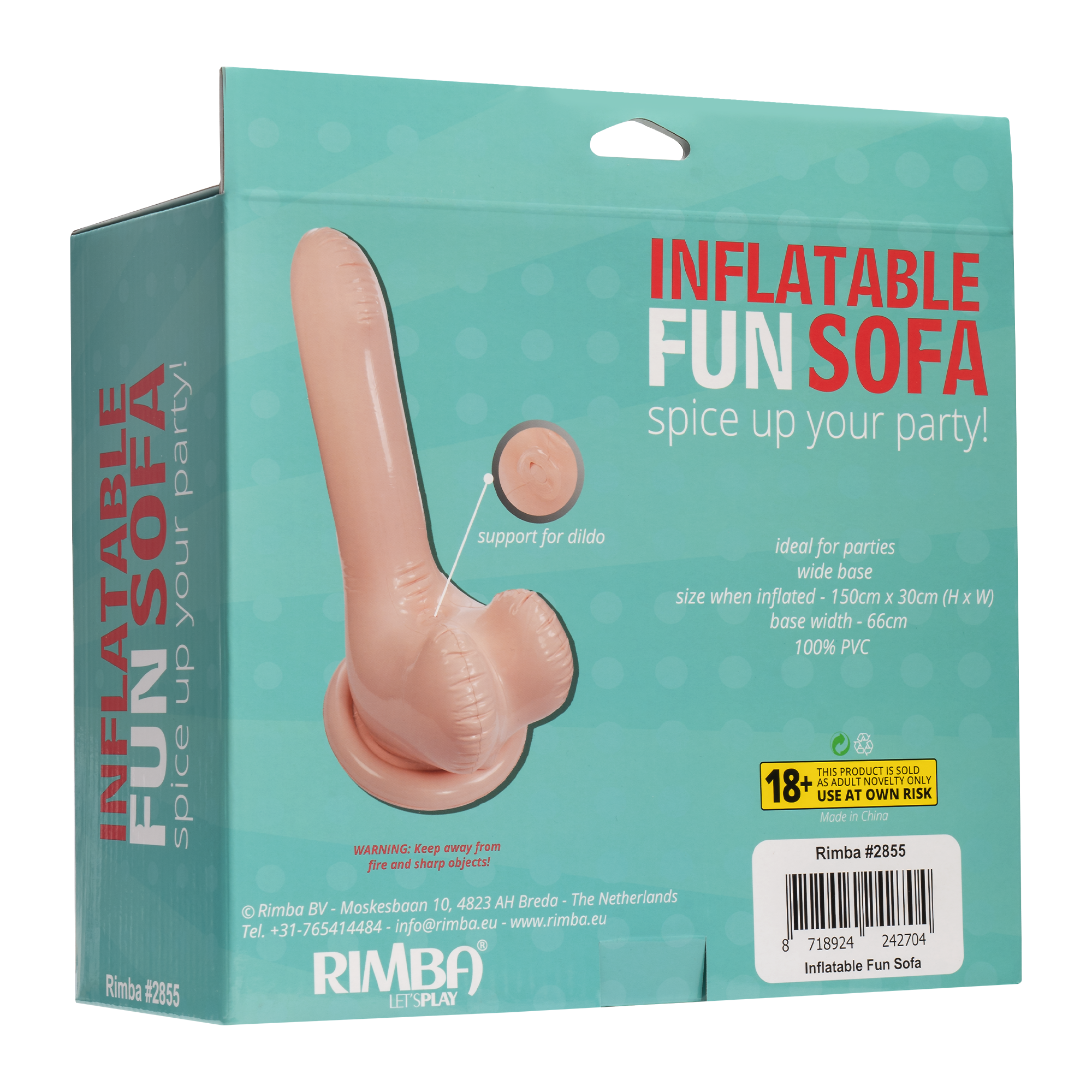 Inflatable Fun Sofa - Spice Up Your Party! - Nude – Bild 8