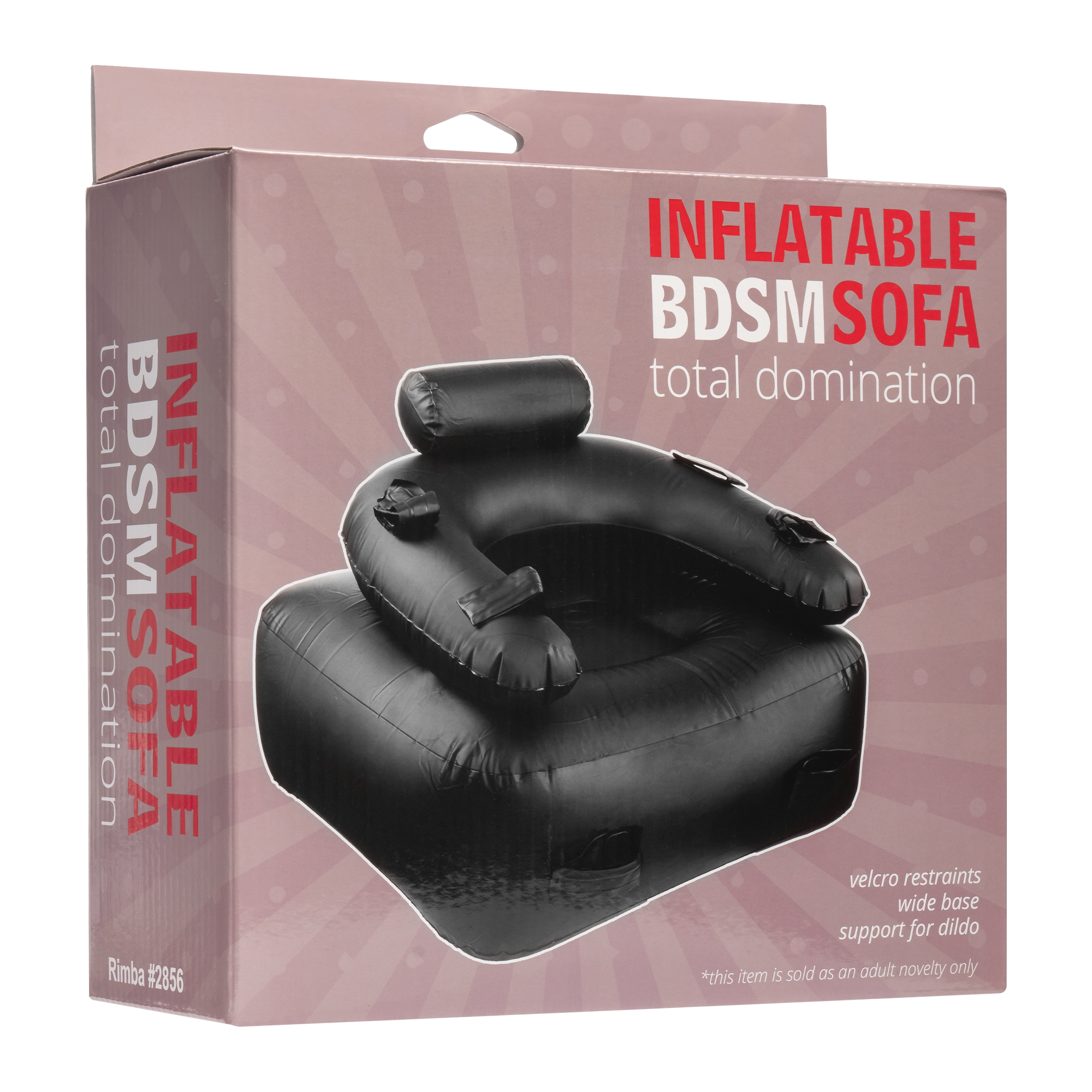 Inflatable Fun BDSM Sofa – Total Domination – Schwarz