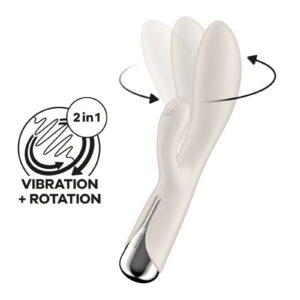 Satisfyer - Spinning Rabbit 1 - Rabbit-Vibrator - Beige
