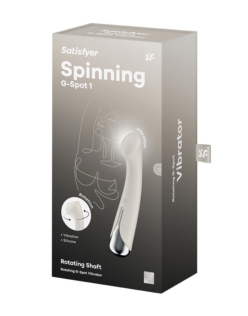 Satisfyer – Spinning G-Spot 1 – G-Punkt-Vibrator – Beige