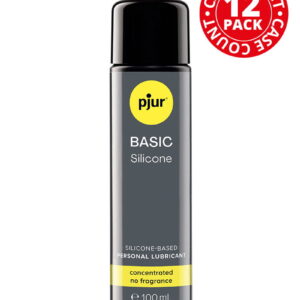 pjur - Basic - Gleitmittel auf Silikonbasis - 100 ml (12 Stück)