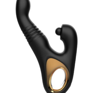 Rimba Toys - Sensual Nights SN08 - Multifunction Vibrator - Schwarz
