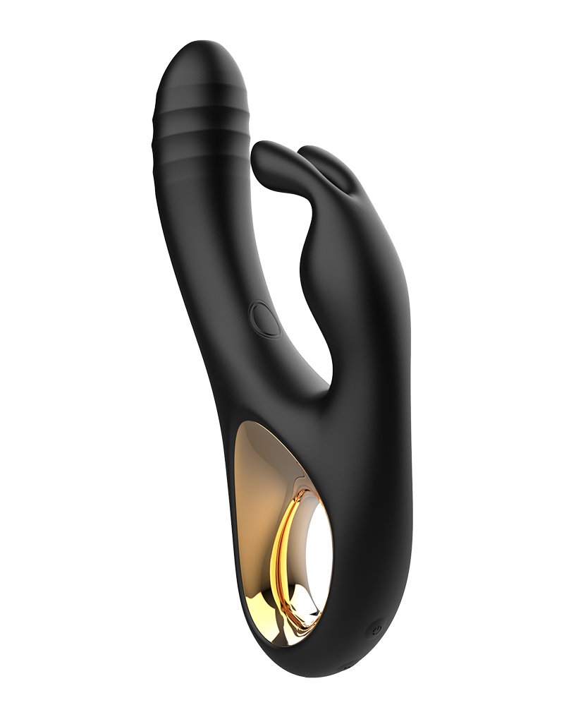 Rimba Toys - Sensual Nights SN09 - Thrusting Rabbit Vibrator - Schwarz – Bild 6