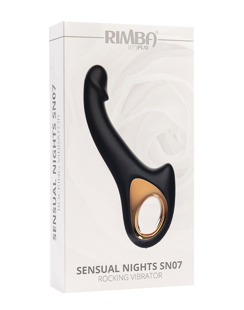 Rimba Toys – Sensual Nights SN07 – Rocking Vibrator – Schwarz