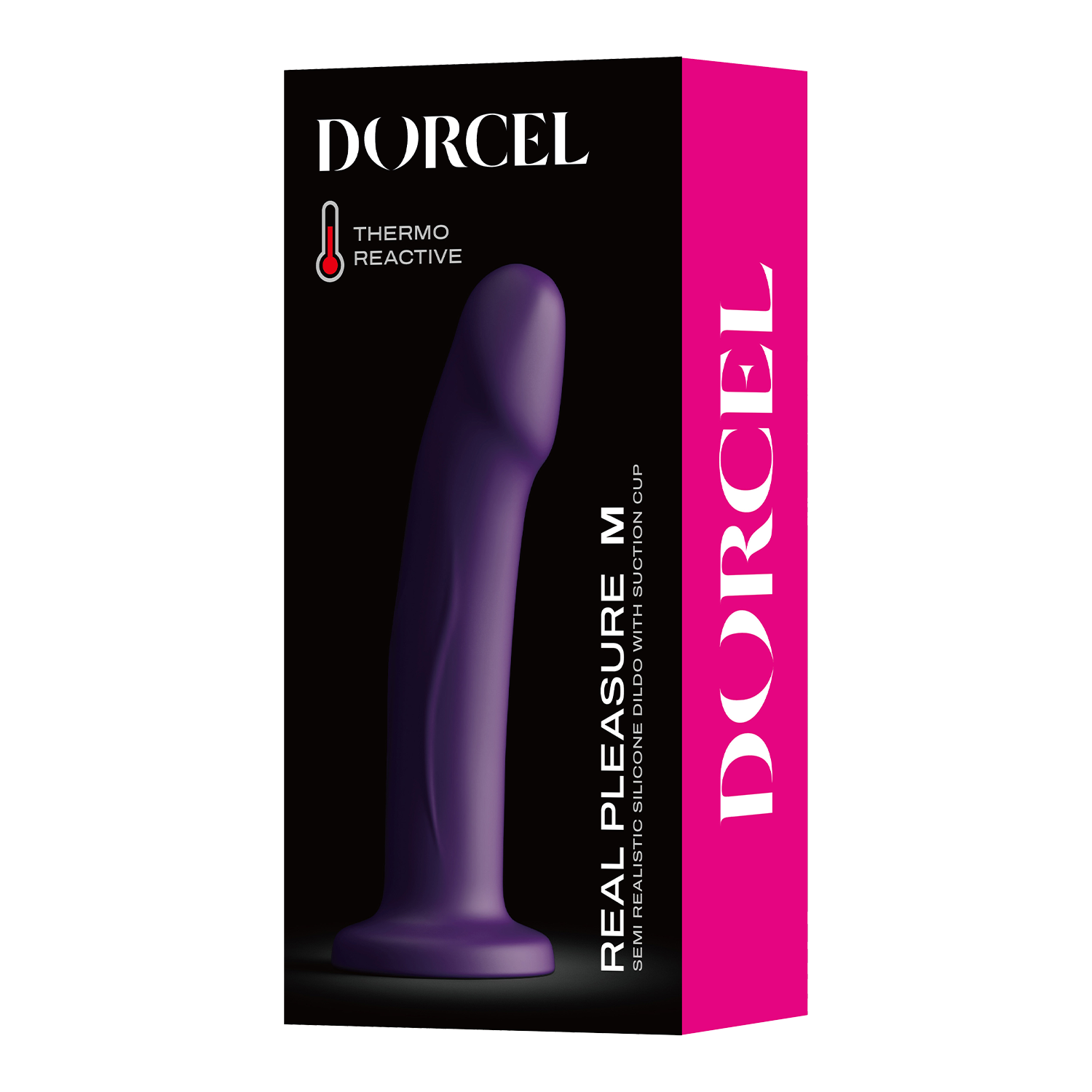 Dorcel – Real Pleasure Dildo – Größe M – Lila – Bild 2