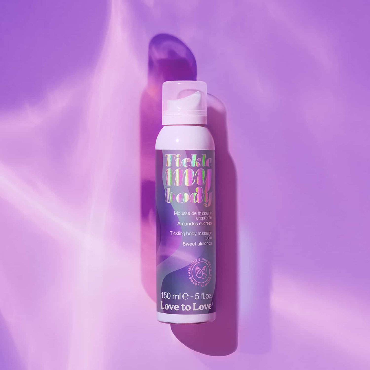Love to Love – Tickle My Body – Massageschaum – Gezuckerte Mandeln – 150 ml