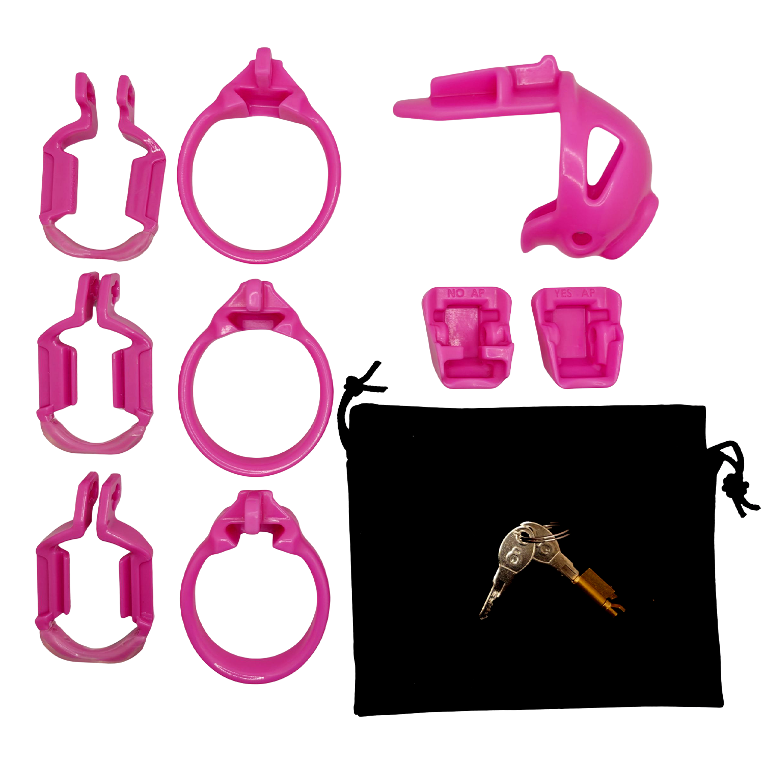 The Vice Mach 2 – Keuschheitskäfig Micro – Pink