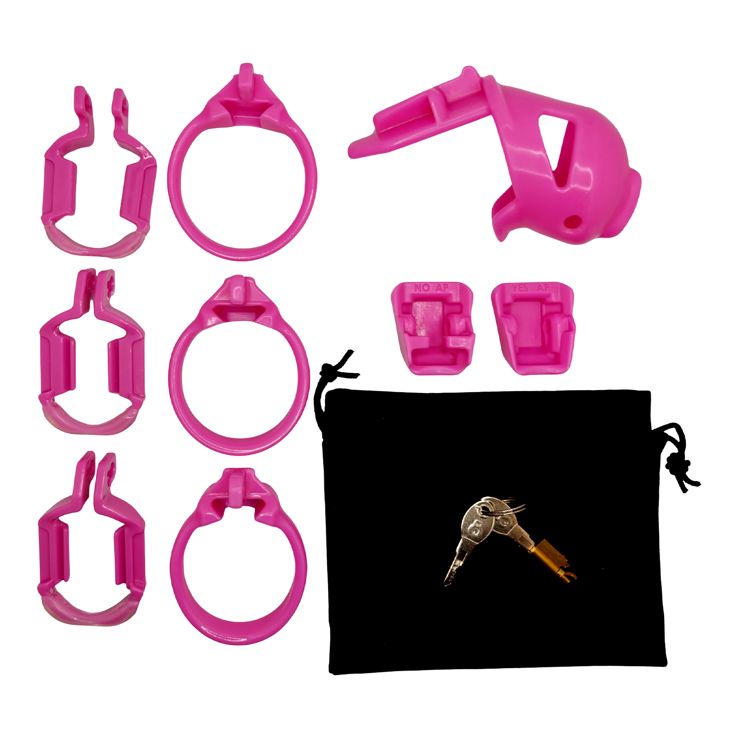 The Vice Mach 2 – Keuschheitskäfig Mini – Pink