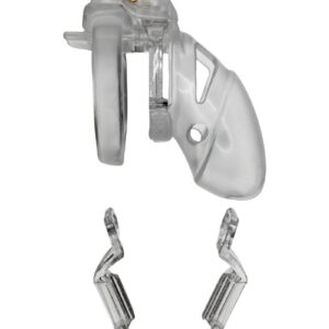 The Vice Mach 2 – Keuschheitskäfig Standard – Transparent