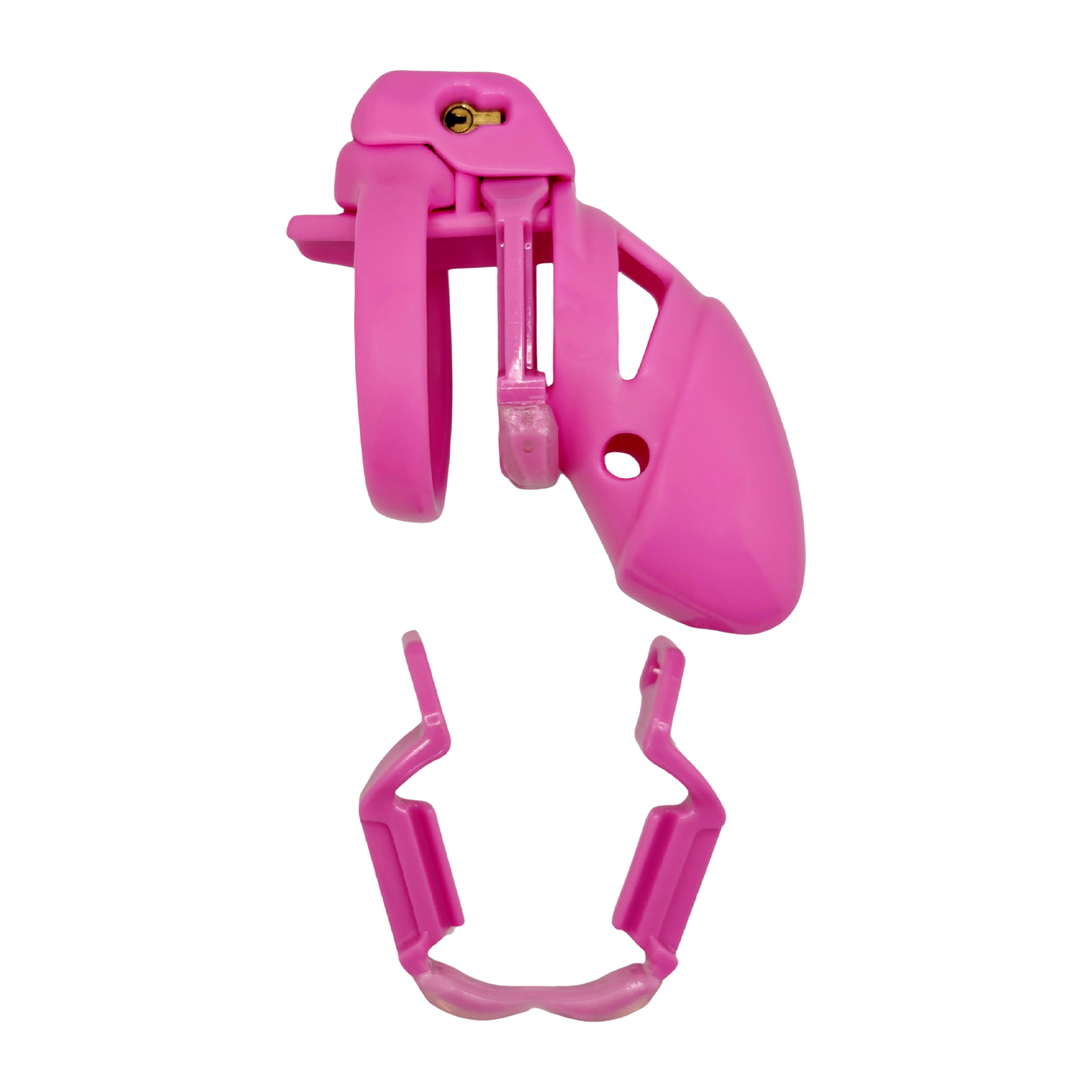 The Vice Mach 2 – Keuschheitskäfig Standard – Pink – Bild 8