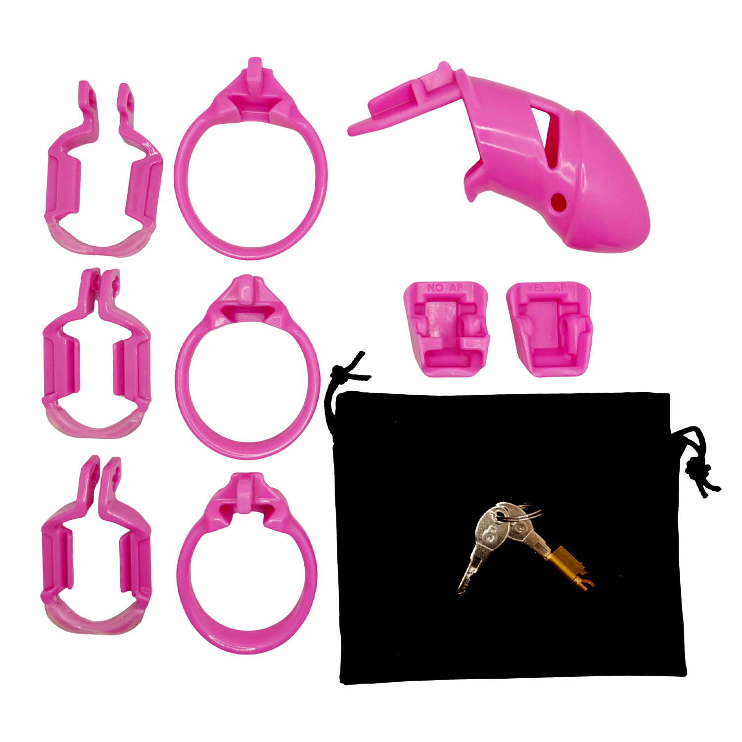 The Vice Mach 2 – Keuschheitskäfig Plus – Pink