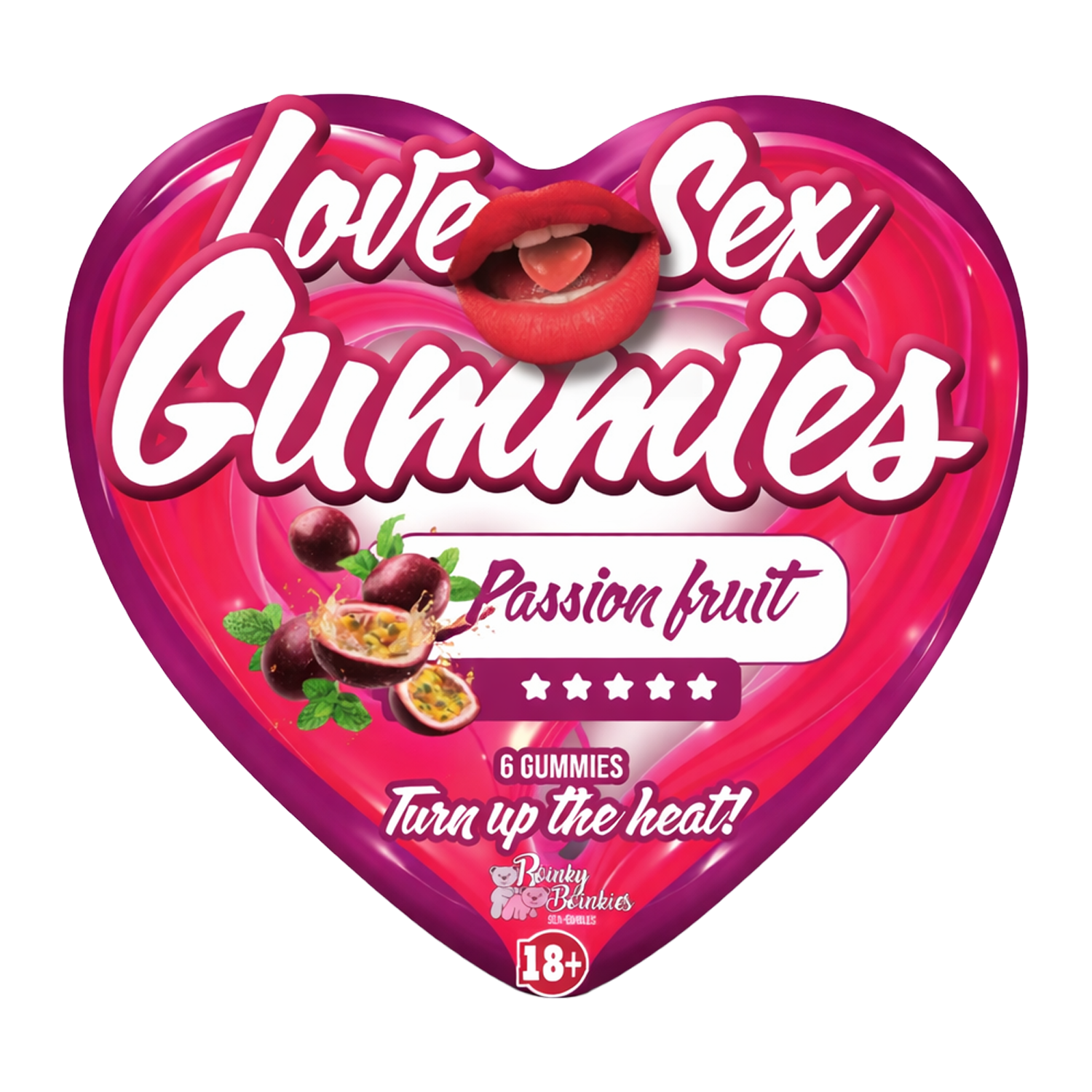 Boinky – Love Sex Gummies- Passion Fruit – Mastercarton 250 units