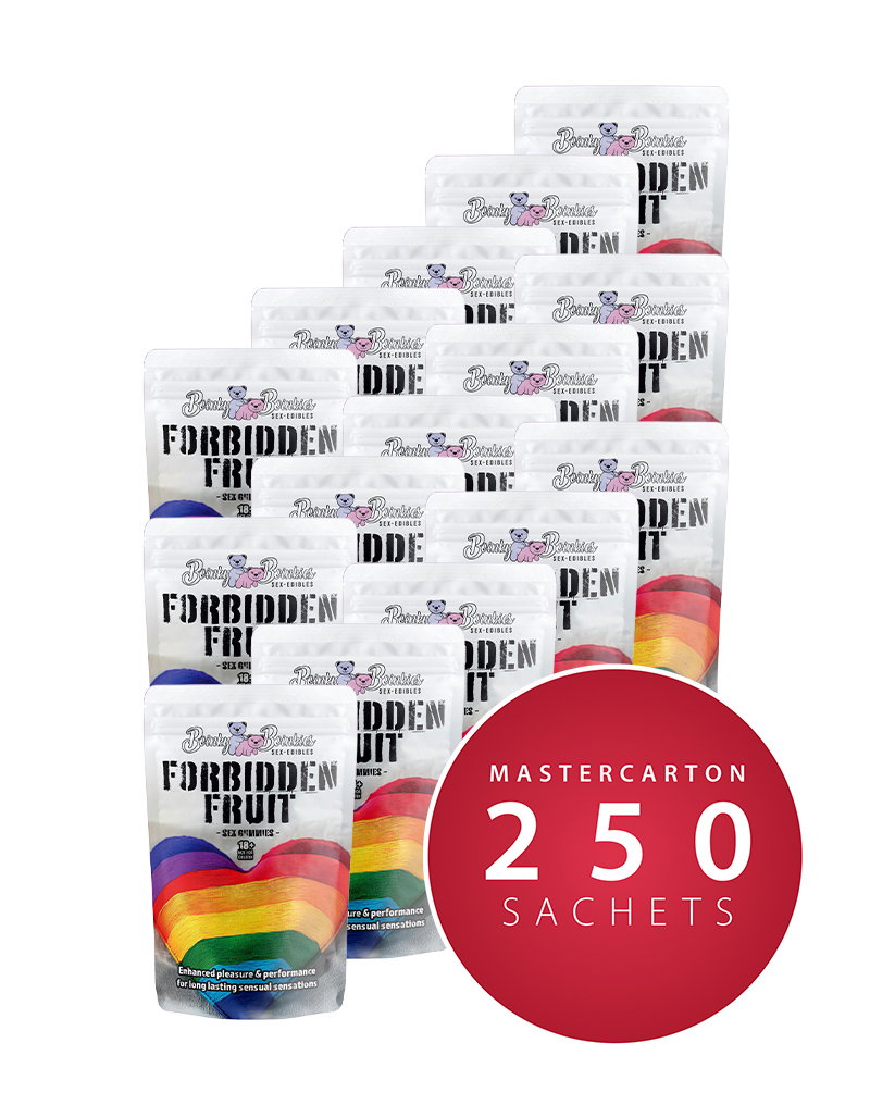 Boinky – Forbidden Rainbow Fruit Gummies – Für Sie & Ihn – Großpackung mit 250 Stück