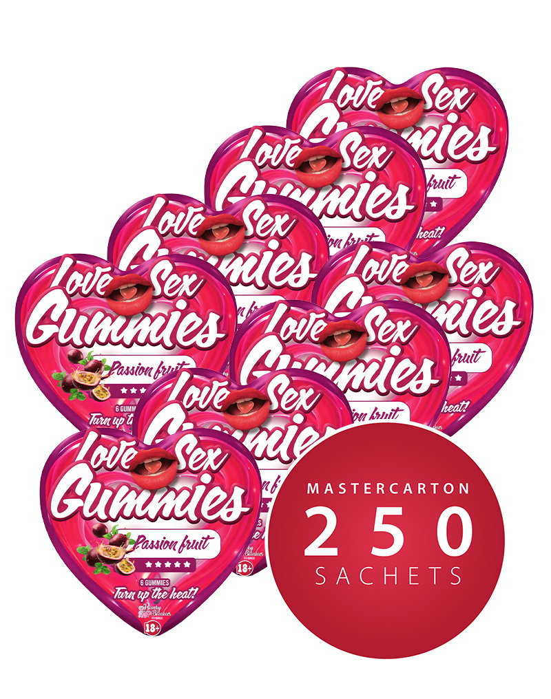 Boinky - Love Sex Gummies- Passion Fruit - Mastercarton 250 units