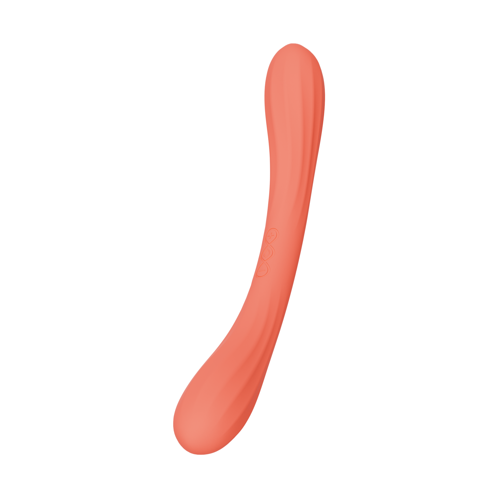 LELO – BOOMERANG™ – Doppelseitiger Vibrator – Korallenrot – Bild 5