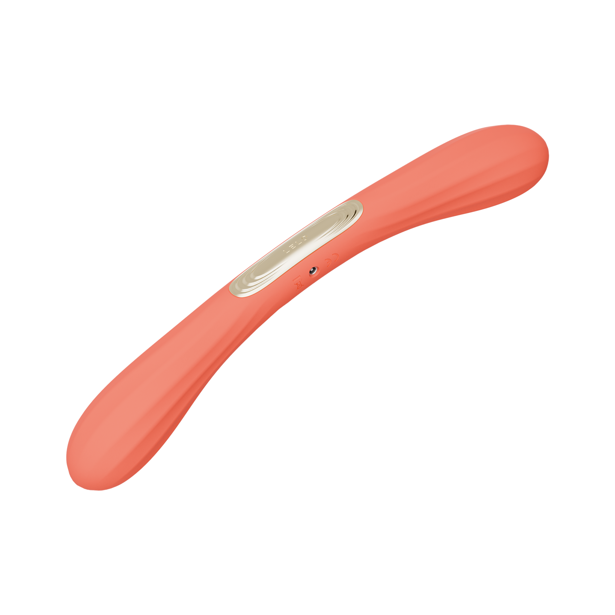 LELO – BOOMERANG™ – Doppelseitiger Vibrator – Korallenrot – Bild 11