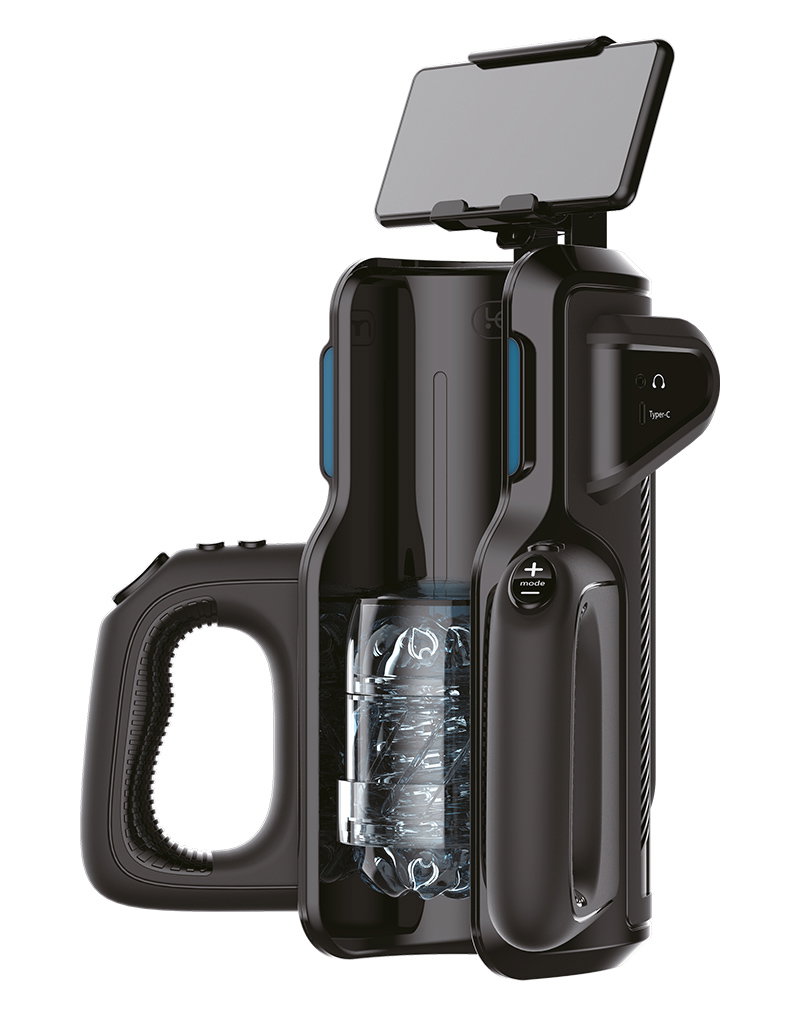 Leten – SM 500 – Super Thrusting Masturbator mit Telefonhalterung