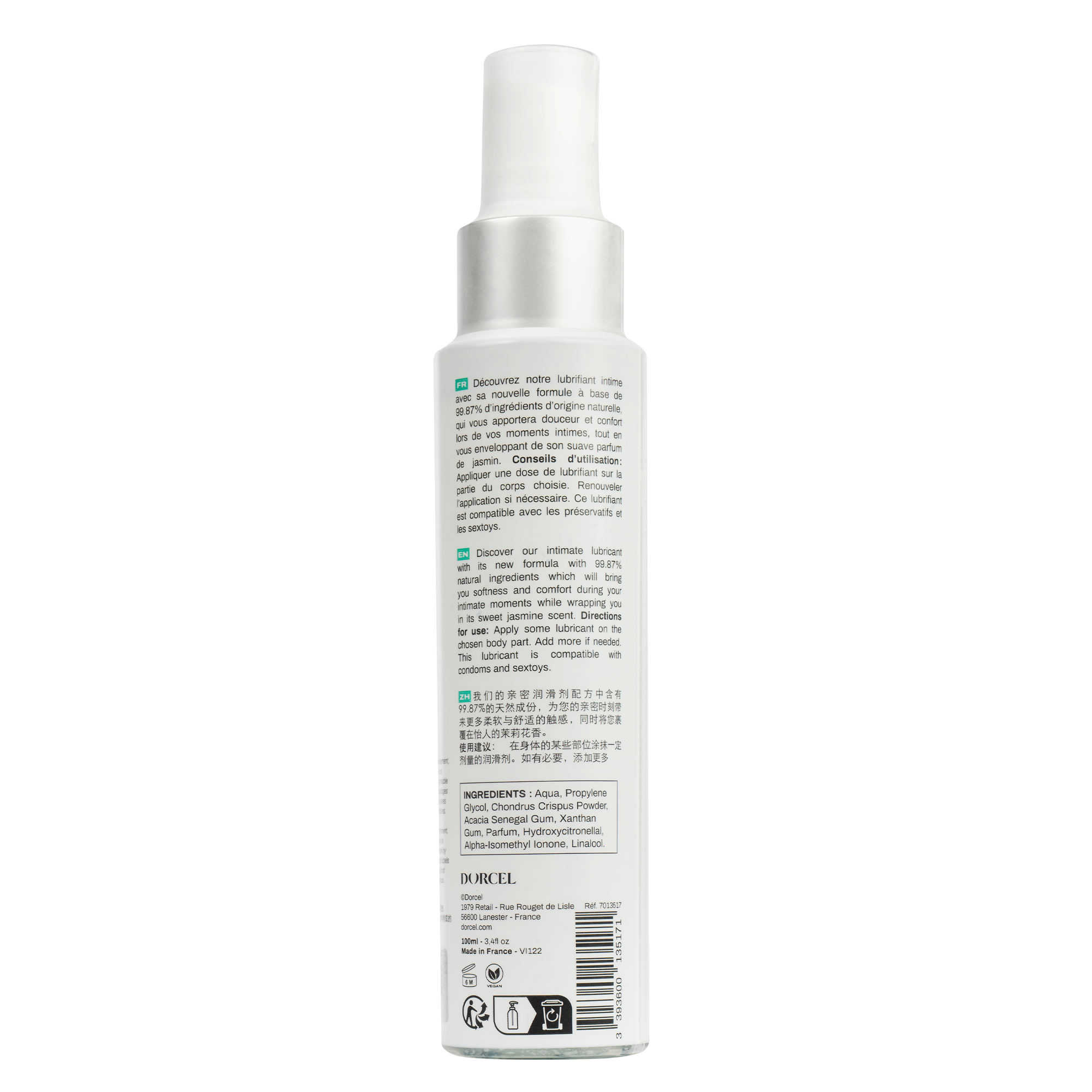 Dorcel – Plaisir – Brume De Hammam – Natürliches Gleitmittel – 100 ml