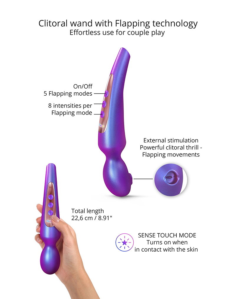Love to Love – Pleaser – Wandvibrator – Iridescent Night