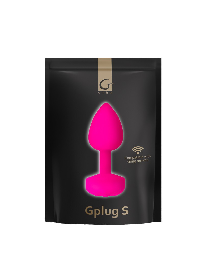 G-Vibe – G-Plug Small – Vibrierender Analplug – Pink