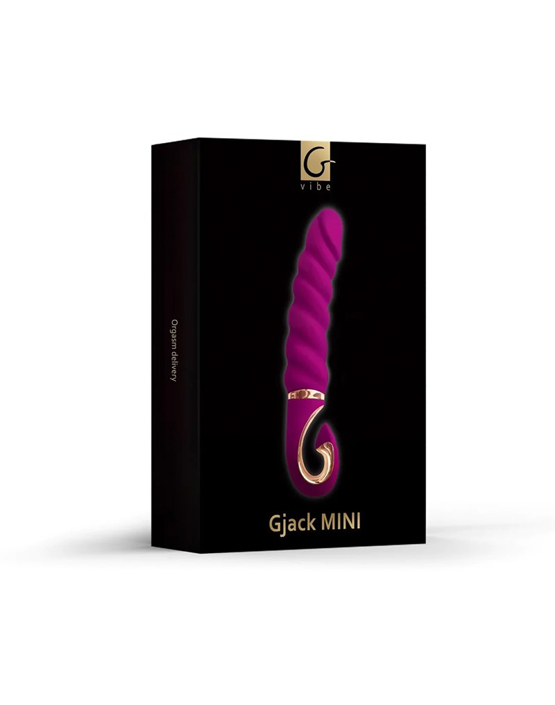 Gvibe – GJack Mini – Gerippter Vibrator – Fuchsia