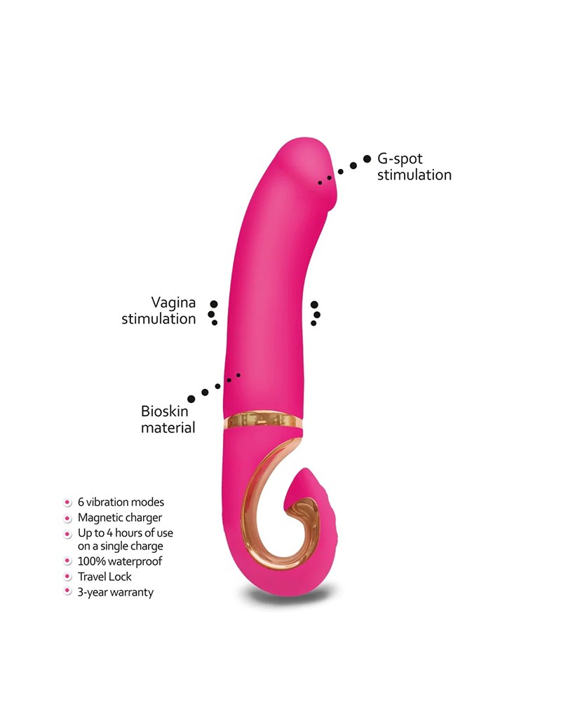 Gvibe - GJay Mini - Realistischer Vibrator - Pink – Bild 3