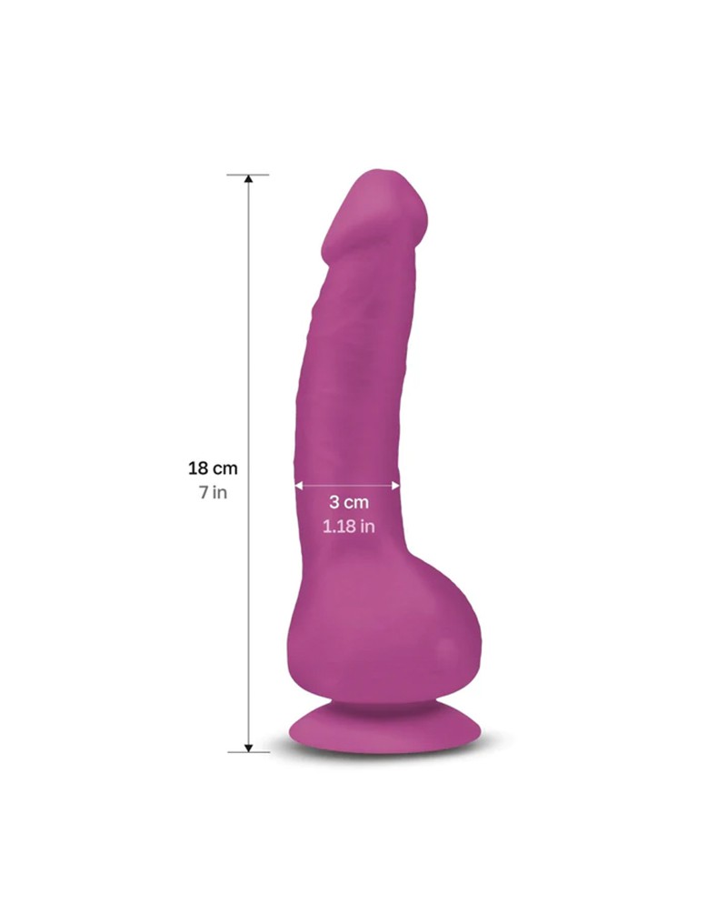 Gvibe - Greal Mini - Vibrierender Dildo - Fuchsia – Bild 4